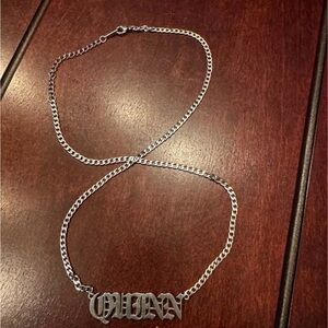 QUINN Silver Necklace